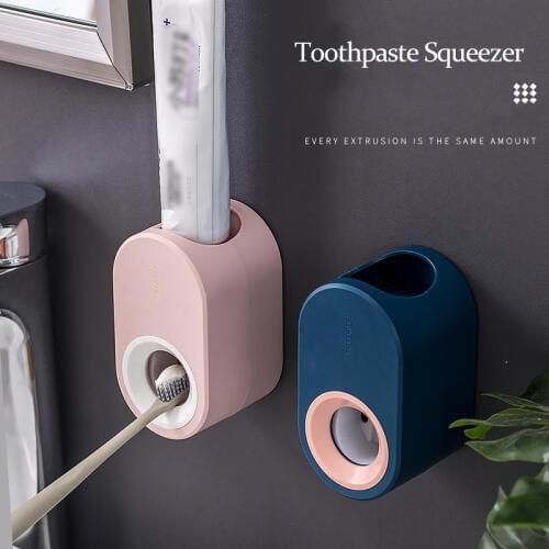 Multifunction Rolling Tube Toothpaste Squeezer Toothpaste Dispenser Bathroom Accessories Sets Toothpaste Dispenser Stand Gadget