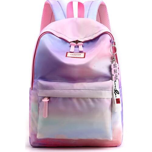 Fashion Backpack Female School Backpack Waterproof women black Bagpack Girl Bookbags for Teenagers Travel bag Rucksack Mochila