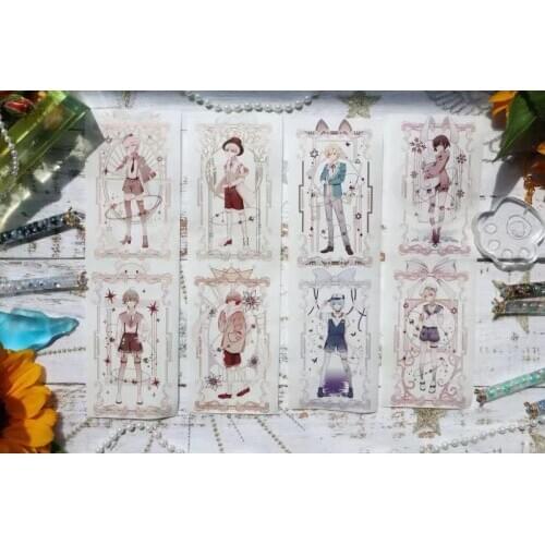 Fairy Stars Campus Washi Masking Tapes Bullet Journal DIY Scrapbooking Decrorative Stickers