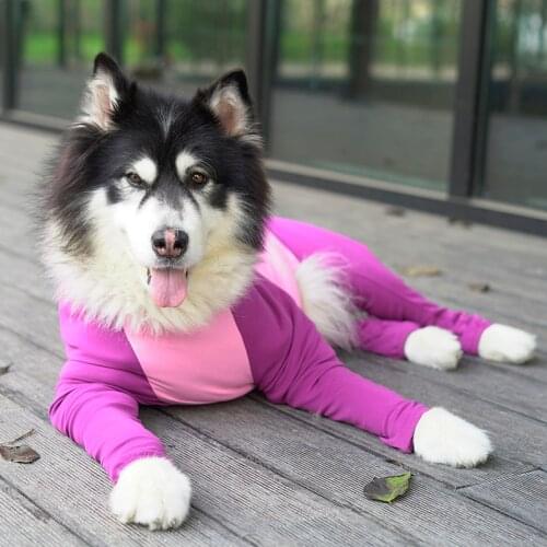 Pet Dog Clothes for Big Dog Spring Autumn Clothing Long Sleeve Pet Dogs Clothing Cotton Fabric for Lovely Dogs Cats Professional