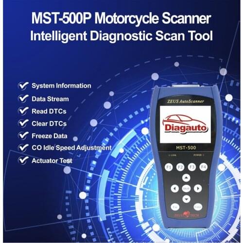 Portable Motorcycle Diagnostic Scanner MST 500 MST-500 For most Asian motorcycles