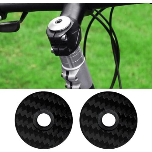 2Pcs Practical Bicycle Headset Top Cap Corrosion Resistance Anti-oxidation Clear Printing Mountain Bike Road Bike Bolt Cap Cover