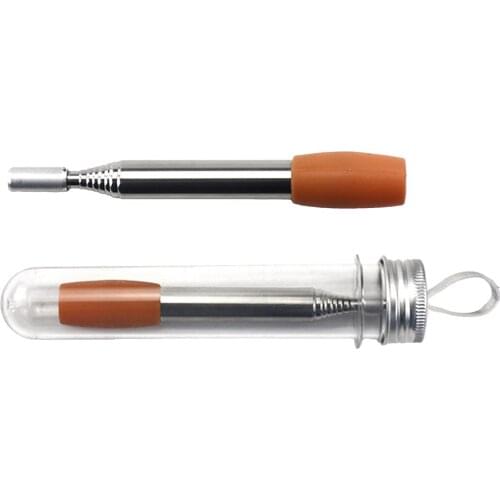 Foldable Stainless Steel Fire Blower Campfire Tool Outdoor Gear Fire Bellow Portable Hiking Survival Cooking