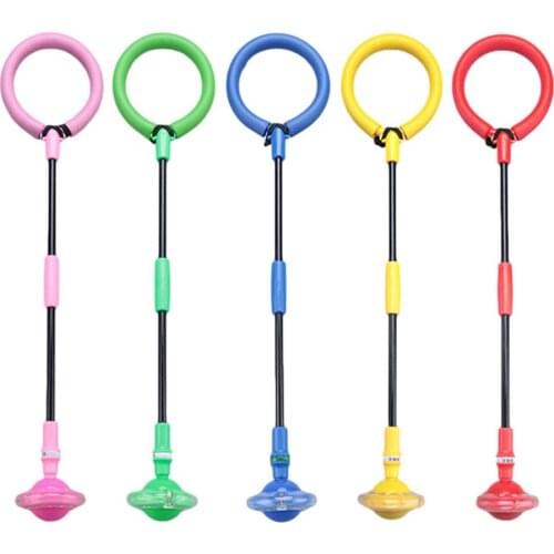 LED Flashing Jump Ring Ankle Jumping Ball Fat Burning Game Skip Rope Ball Kids Toys Ankle Skip Ball Adult Fitness Training
