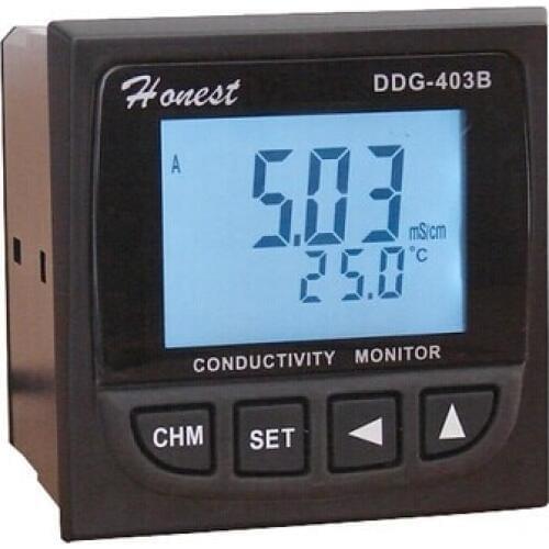 Shanghai DDG-403B (LCD-D) intelligent conductivity meter 0-200mS/cm quality assurance spot