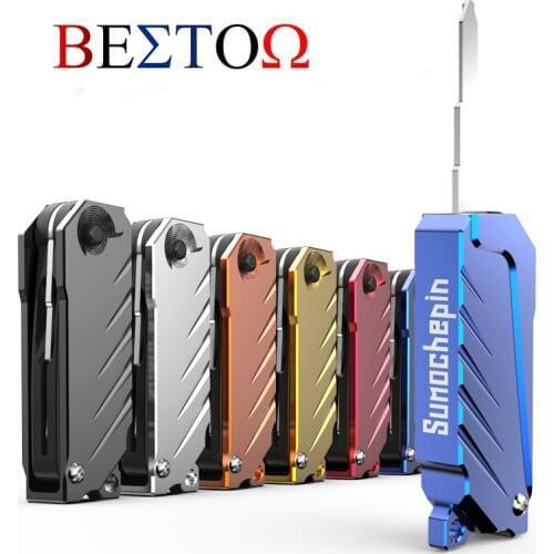 Universal Motorcycle Key Cover Cover Automatically Pop-up Key Foldable Key Head Key Emblem Personality Trend Conversion Fitting