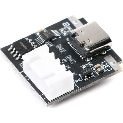 USB-C to Serial Port UART Board Module Isolated USB to TTL Module 3.3V TYPE-C Download Cable Upgrade Brush Industrial