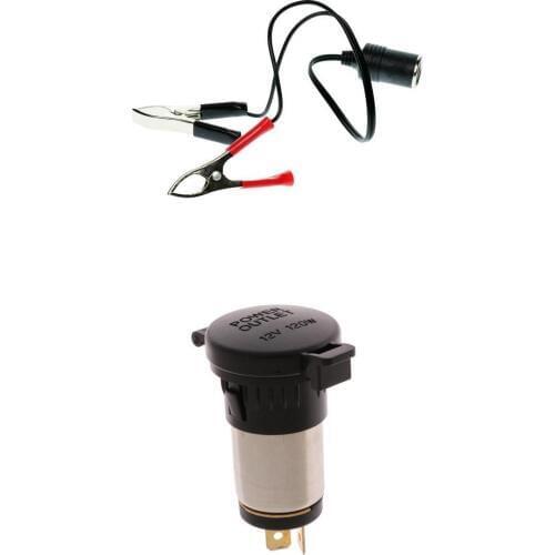 High Quality 30A and 12V 120W Power Motorcycle Car Lighter Socket Plug