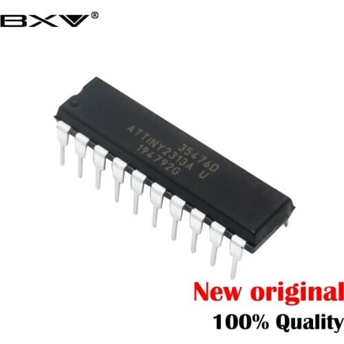 2piece) ATTINY2313A-PU DIP20 ATTINY2313-PU DIP ATTINY2313A 2313A-PU DIP-20 new and original IC