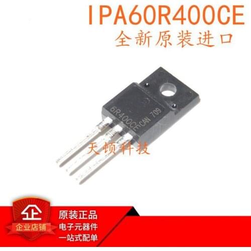 10PCS 6R400CE IPA60R400CE TO-220F 650V 30A