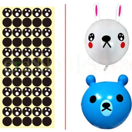 10 PCS Eyes Magic Balloon eyes stickers balloon Doll Balloons Eye Decals Wedding Balloons Decorations DIY Wholesale