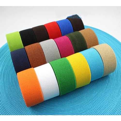 25mm fashion Elastic tape 5meters/lot Elastic Stretch Webbing , Belt Material wholesale and retail Free Shipping