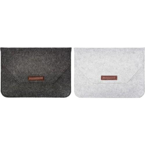 2x Voground Laptop Sleeve Compatible 13-13.3 Inch Air,Ultrabook Netbook Tablet,Wool Felt Material Breathable,Shockproof