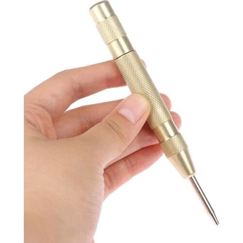 5'' Automatic Center Pin Punch Strike Starting Holes Automatic Centre Punch