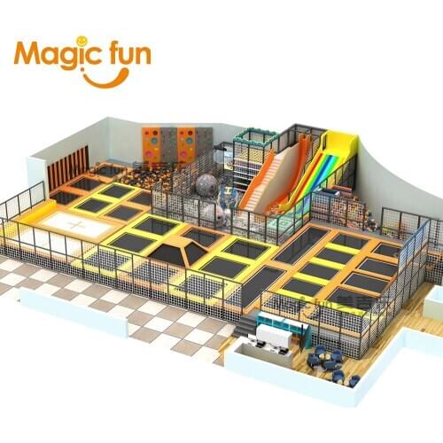 Customer design extreme trampoline park indoor and outdoor