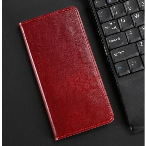 Leather Phone Case For Homtom HT 7 16 17 30 37 50 70 Pro Case Wallet Cowhide Cover