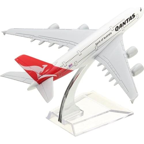 Airlines Airplane Model Airbus 380 Airways 16cm Alloy Metal Plane Model W Stand Aircraft M6-039 Model Plane