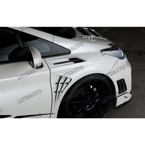 Prius Carbon fiber Front fenders /FRP Front Mudguards Fit For Toyota Prius ROWEN style Trunk Spoiler