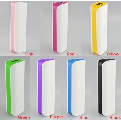 Portable Led Pover Power Bank No Battery Mobile Power Bank 18650 Box Phone Charger diy Case Powerbank Dual USB Poverbank