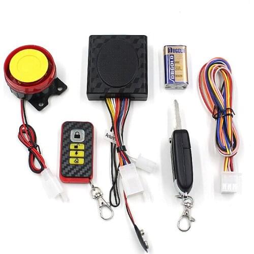 Motorcycle anti-theft alarm, universal accessories, remote control engine, one-button start, one-way anti-theft