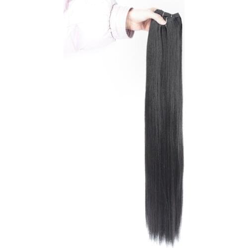Straight Synthetic Weave Bundles Hair Blonde 613 Synthetic Bundle Hair Extensions African Hair Weaving Extension Africocudi Hair