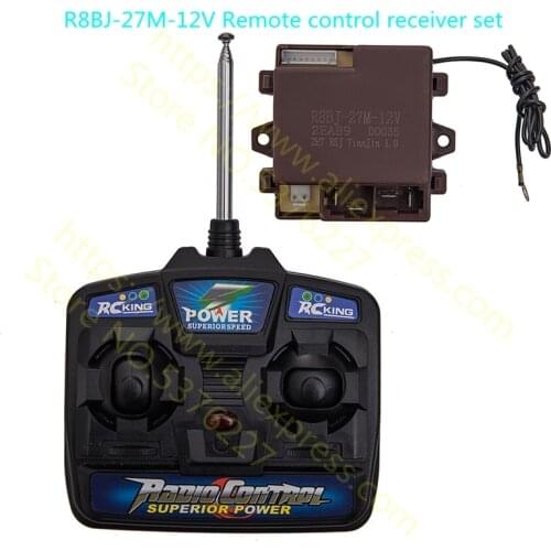 R8BJ-27M-12V Remote Controller Receiver, Children Electric Car 27Mhz Transmitter,kids car replacement parts