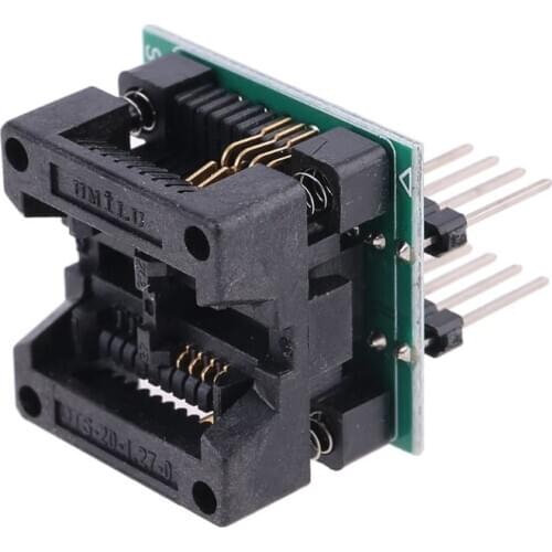 SOIC8 SOP8 to DIP8 EZ Socket Converter Module Programmer Output Power Adapter With 150mil Connector SOIC 8 SOP 8 To DIP 8