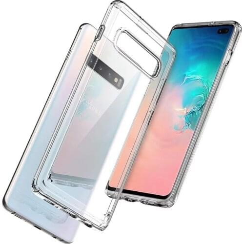 Spigen Case for Samsung Galaxy S10 S10+ Plus SM-G975 SM-G9730 Ultra Hybrid TPU Air Cushion Protection Full Protective Cover