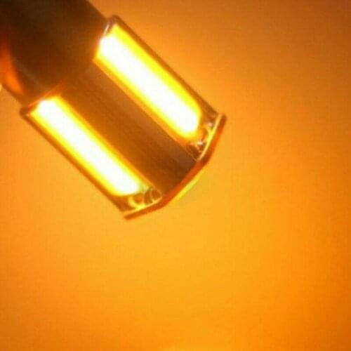 LED Turn Signal Light Super bright 1156 G18 BA15s 12V DC 4 COB Exterior