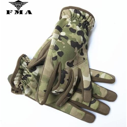 FMA Tactical Shooting Gloves New Hunting Full Finger Gloves Military for Outdoor Camping Hunting Cycling Free Shipping