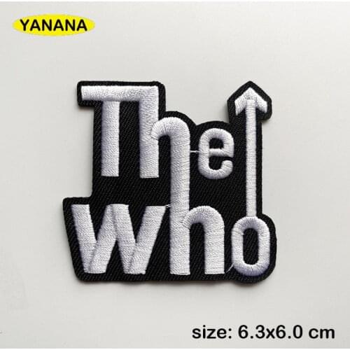 Letter Embroidered Iron On Patch For Clothing Badge Paste For Clothes Bag Pant DIY
