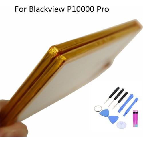 High Quality New Original Battery For Blackview P10000 Pro 11000mAh Big Capacity Replacement Batteries + Tools