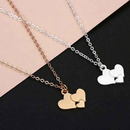 Cxwind Bohemian Mom Loves Choker Necklace Link Chain Three Pendant Necklaces for Women Mothers Day Gift Jewelry Collier