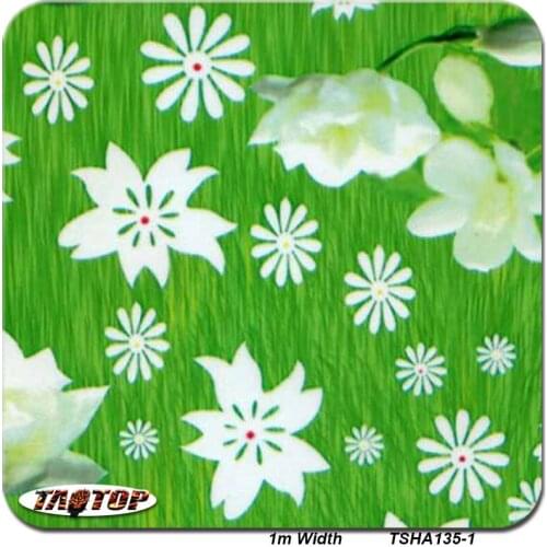 1m 50Sq TSHA135-1 Flower Liquid Print Film Printing Film Water Printing Film Water Transfer Printing Film