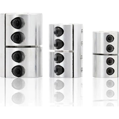 1pc 5/6/6.35/8/10/12mm Aluminum Flexible Shaft Coupler clamping Rigid Coupling Motor Connector D25 L40