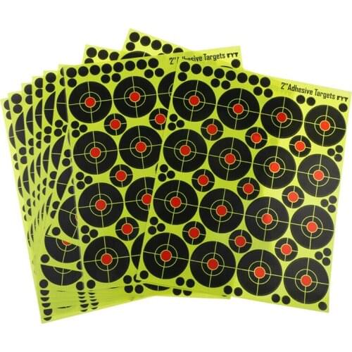 Shooting Target Paper Splatter Reactive Paper Outdoor Hunting Shooting Target Dots Archery Training Paper