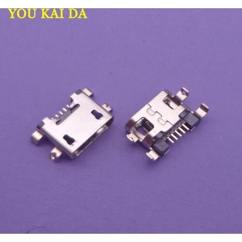 10pcs/lot Micro USB Jack Connector phone charging port for ASUS zenfone c zc451cg Z007 Tail Plug