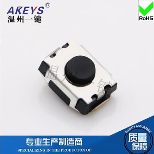 10PCS TS-A011 3*4 Tact switch SMD/SMT with column push button micro switch long life
