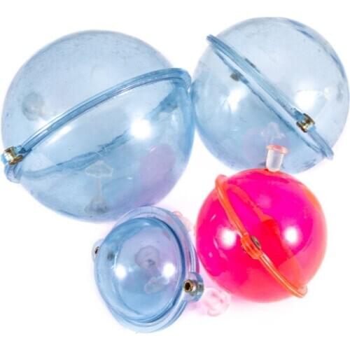 5 Stks/set Visserijvlotter Set Bal Vorm Boei Visdobbers Set Drijfvermogen Milieuvriendelijke Pc Boei Vissen Drift Apparatuur 1