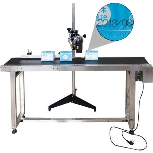 950 smart inkjet printer to print production date small automatic coding machine printer marking machine barcode QR code