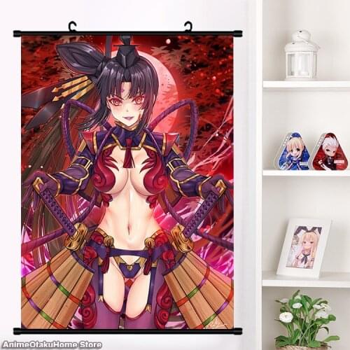 HOT Anime Fate/Grand Order Ushiwakamaru HD Wall Scroll Print Painting Girls Persona Poster Home Decor Collectible Art 60*90cm