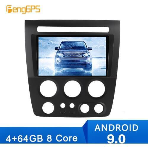 Android 9.0 PX6 Tesla Style Car Radio Player for Hummer H3 2005-2009 Car GPS Navigation Recorder Multimedia CD Player Head Unit