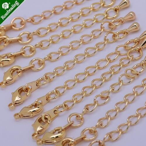 56mm curb link extender chain,Layered Chain,chain extender,lobster clasps on each end,sold 10pcs/lot