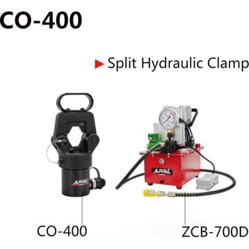 CO-400 Portable Split Manual Hydraulic Pliers Electro-Hydraulic Wire Pliers Copper Aluminum Nose Terminal Quick Crimping Pliers