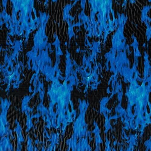 CSKW048-2 0.5m wide blue flame hydrographic film 20m length hydrographic film transfer