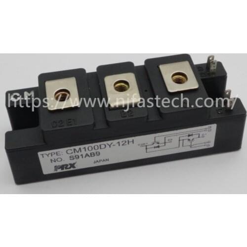 Component transistor 100A 600V CM100DY-12H power modules for sale