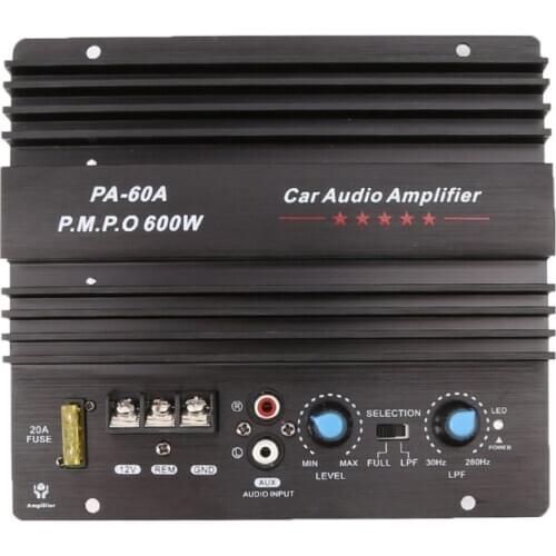 12V 600W Car Audio Amplifier Board PA-60A Subwoofer Circuit Module