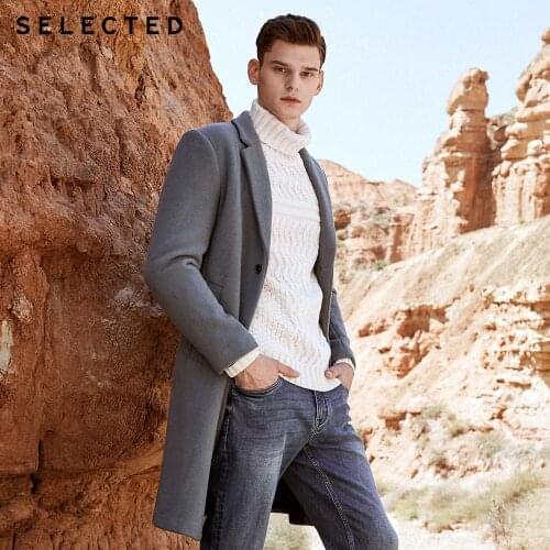 Мужские кашемировые пальто SELECTED China At AliExpress