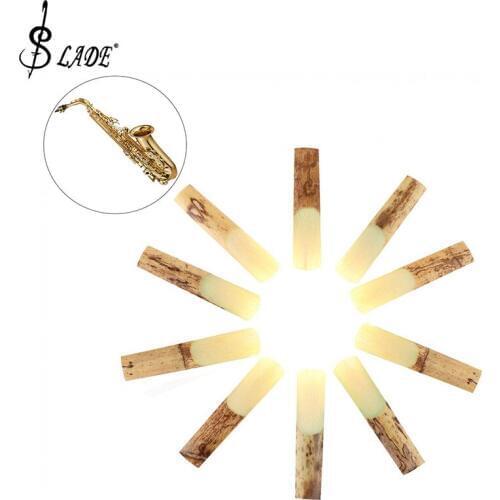 Slade 10pcs Alto bE 2-1/2 2.5 Clarinet Reeds Strength Reed Bamboo woodwind instrument parts & accessories