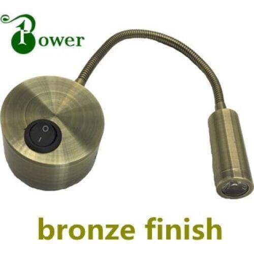 BRONZE FINISH 2W LED HEADBOARD LIGHTS DIY